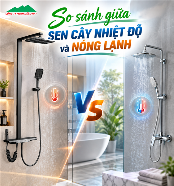 So sánh giữa sen cây nhiệt độ và nóng lạnh