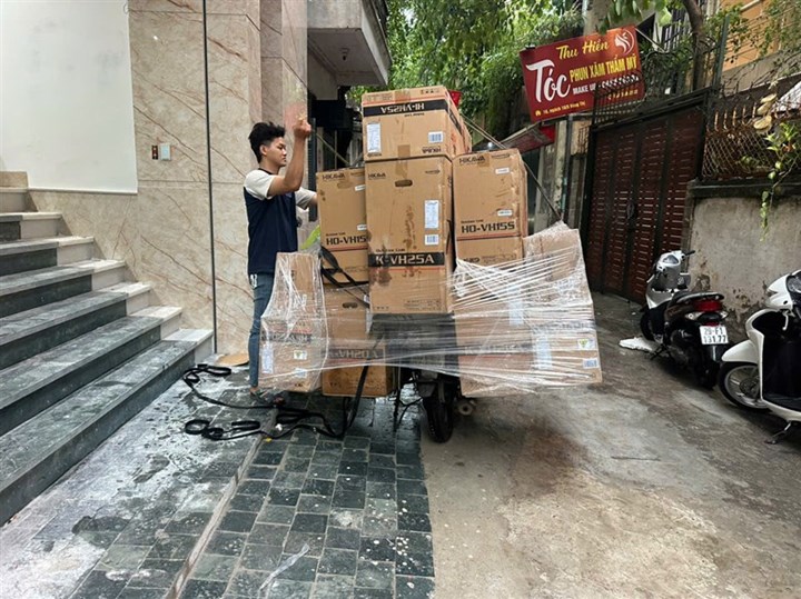 Công trình chung cư mini ở Thạch Bàn Long Biên 