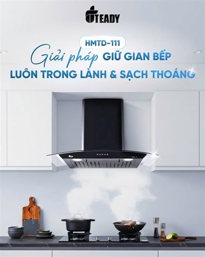 Công suất máy hút mùi bao nhiêu là phù hợp với gia đình?
