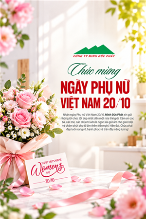 Chúc mừng Ngày Phụ nữ Việt Nam 20/10