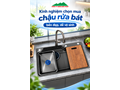Kinh nghiệm chọn mua chậu rửa bát bền đẹp, dễ vệ sinh