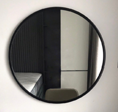 Gương khung nhôm mạ đen