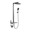SEN CÂY NÓNG LẠNH CAO CẤP ĐỒNG MẠ PVD MÀU XÁM SC-1881