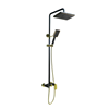 SEN CÂY NÓNG LẠNH ĐỒNG MẠ TĨNH ĐIỆN CHÂN KHÔNG MÀU ĐEN MẠ VÀNG SC-219D