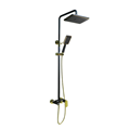 SEN CÂY NÓNG LẠNH ĐỒNG MẠ TĨNH ĐIỆN CHÂN KHÔNG MÀU ĐEN MẠ VÀNG SC-219D