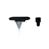 VÒI LAVABO ÂM TƯỜNG CAO CẤP MẠ TĨNH ĐIỆN CHÂN KHÔNG MÀU ĐEN VA-006