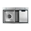CHẬU BẾP CAO CẤP CRB-7848 NANO BẠC
