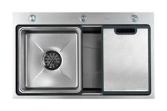 CHẬU BẾP CAO CẤP CRB-7848 NANO BẠC