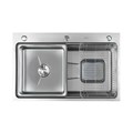 CHẬU BẾP CAO CẤP CRB-7548 XÁM BẠC