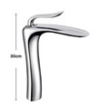 VÒI LAVABO CAO CẤP ĐỒNG MẠ Crom/Niken V-008B