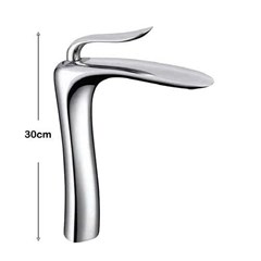 VÒI LAVABO CAO CẤP ĐỒNG MẠ Crom/Niken V-008B