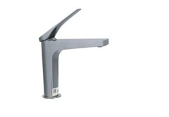 VÒI LAVABO CAO CẤP ĐỒNG MẠ PVD MÀU XÁM V117-GB