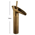 VÒI LAVABO CAO CẤP ĐỒNG MẠ GIẢ CỔ V-123B