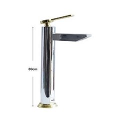 VÒI LAVABO CAO CẤP ĐỒNG MẠ CROM/NIKEN V-218B