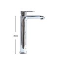 VÒI LAVABO CAO CẤP ĐỒNG MẠ CROM/NIKEN V-219B