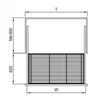 GIÁ XOONG NỒI TỦ DƯỚI-FSDB90-OV
