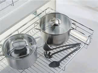 GIÁ ĐỂ XOONG NỒI TỦ DƯỚI-FSDB-8045SD-304