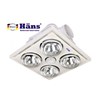 Đèn sưởi 4 bóng âm trần – H4B