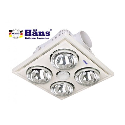 Đèn sưởi 4 bóng âm trần – H4B