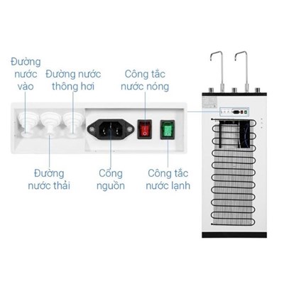 MÁY LỌC NƯỚC NÓNG LẠNH KANGAROO KG10A17 - 10 Lõi Lọc
