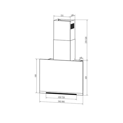 MÁY HÚT KHÓI GẮN TƯỜNG FASTER FS 1770