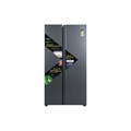 Tủ lạnh Side by Side Aqua AQR-S682XA(BL)