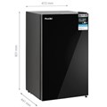 Tủ lạnh mini cánh kính HR S690GB 90 lít