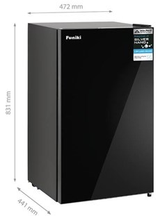 Tủ lạnh mini cánh kính HR S690GB 90 lít