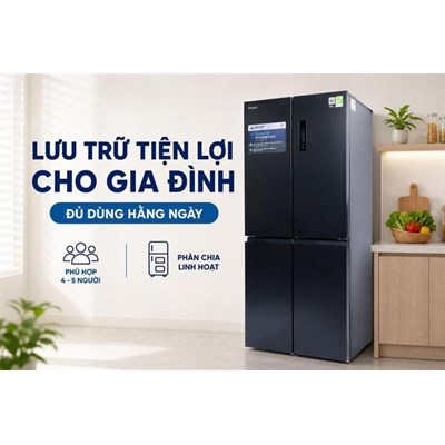 Tủ lạnh multi inverter 503 lít Funiki HR M8503TB