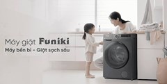 Máy giặt Funiki cửa ngang 10.5kg