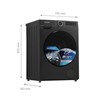 Máy giặt Funiki cửa ngang 8.5kg HWM F885ADG