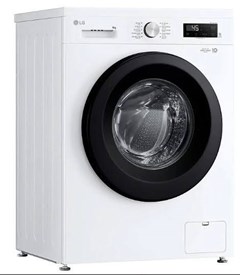 Máy giặt lồng ngang Inverter hơi nước 9kg màu trắng FB1209S6W1