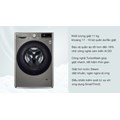 Máy giặt LG lồng ngang 11kg inverter màu ghi FV1411S4P