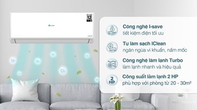 Điều hoà Casper GC-18IS33 -1 chiều invertet