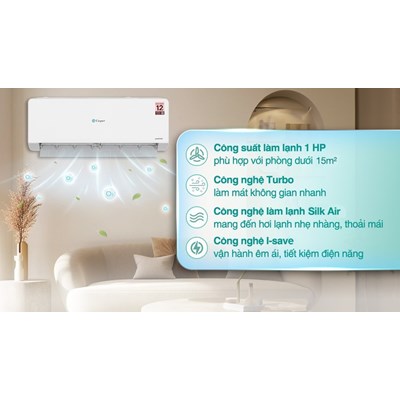 Điều hòa casper 1 chiều inverter QC09IS36