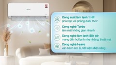 Điều hòa casper 1 chiều inverter QC09IS36