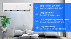 Điều hòa EcoCity Inverter 1 chiều 2HP (TC-18IS36)