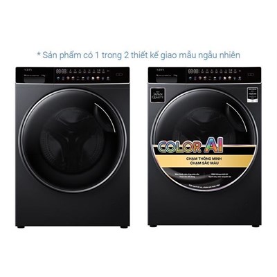 Máy Giặt lồng ngang Aqua AQD-DDW1000J.BK