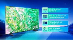Tivi Samsung 4K 43 inch UA43DU8000