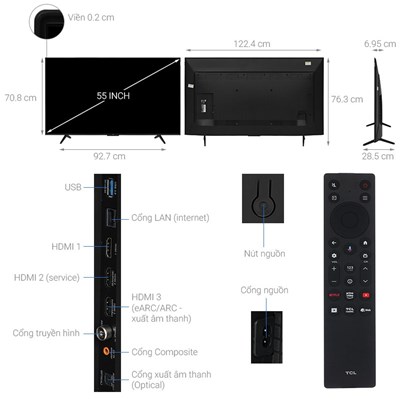 TiVi TCL 55 P7K