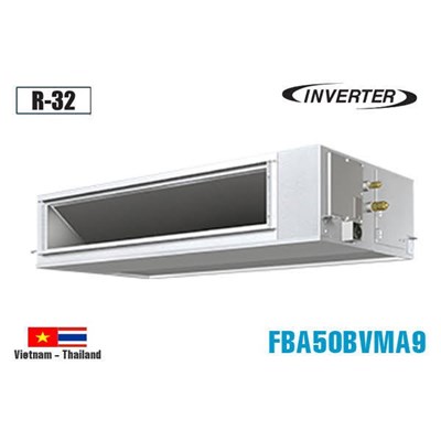 Điều hòa âm trần nối ống gió 18000btu Daikin 2 chiều inverter FBA50BVMA9/RZA50DV2V+BRC4C65 