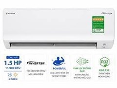 Máy ĐH Daikin 12000btu 2 chiều inveter Việt Nam FTHF35VAVMV
