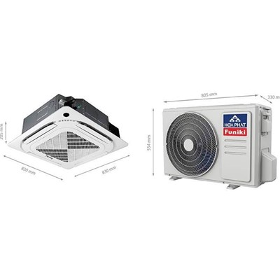 Điều hòa Funiki âm trần cassette 1 chiều thường CSL: 18,000Btu CC18MMC1
