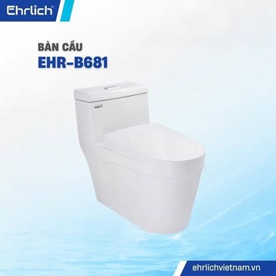 Bồn cầu liền khối EHR-B681