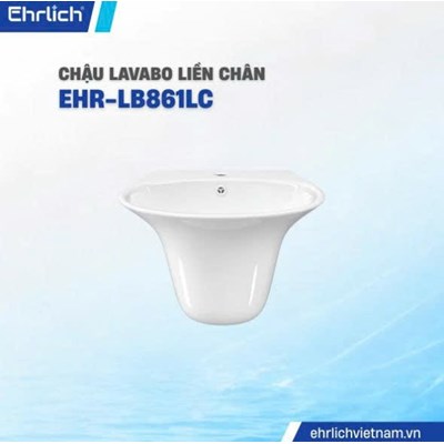 Chậu lavabo liền thân EHR-LB861LC
