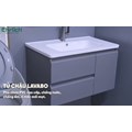  Tủ chậu cao cấp TLG800-S825 600mm