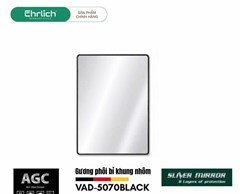 Gương đứng khung nhôm phôi Bỉ VAD-5070BLACK