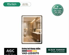 Gương LED phôi Bỉ LED-5070