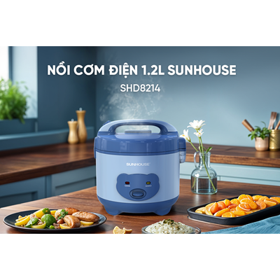 Nồi cơm điện SHD8214 1.2L Sunhouse