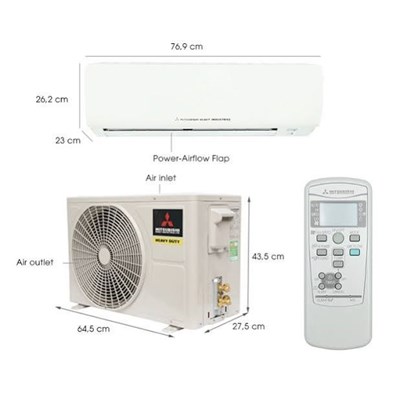 Máy lạnh Mitsubishi Heavy Industries 1.5 HP SRK12CT-S5/SRC12CT-S5